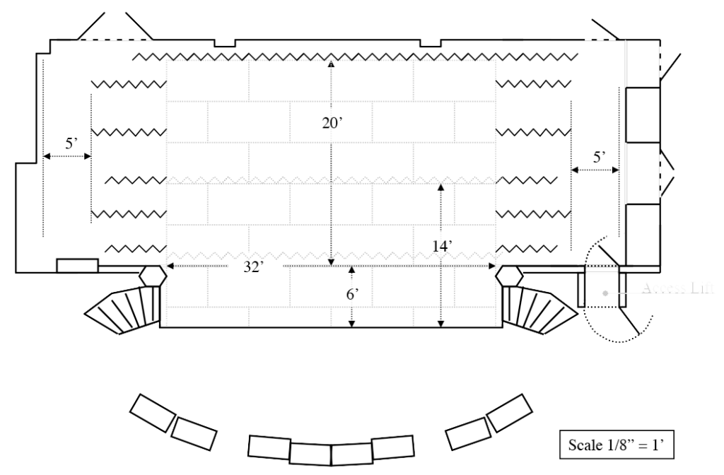 Standard Stage Size For Theatre